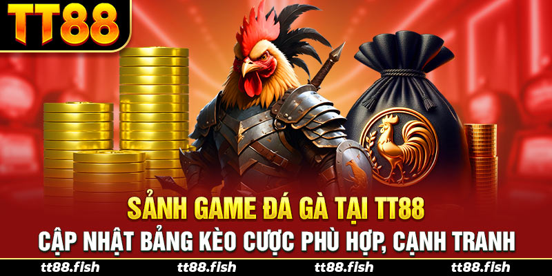 Sảnh game đá gà tại TT88 cập nhật bảng kèo cược phù hợp, cạnh tranh